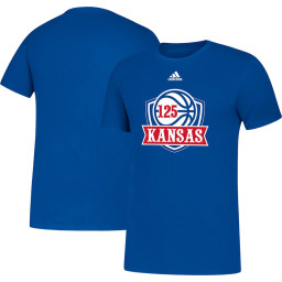 Kansas Jayhawks adidas 125th Season Basketball Amplifier T-Shirt - Royal
