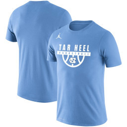 North Carolina Tar Heels Jordan Brand Basketball Drop Legend Performance T-Shirt - Carolina Blue