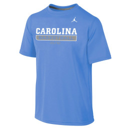 North Carolina Tar Heels Jordan Brand Youth Basketball Legend Practice Performance T-Shirt - Carolina Blue