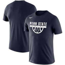 Penn State Nittany Lions Nike Basketball Drop Legend Performance T-Shirt - Navy