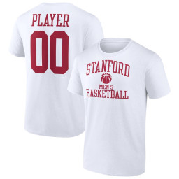 Stanford Cardinal Fanatics Branded Men's Basketball Pick-A-Player NIL Gameday Tradition T-Shirt - White
