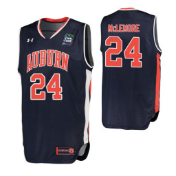 Youth Anfernee McLemore Auburn Tigers Navy 2019 Final Four Authentic College Basketball Jersey