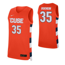 Youth Syracuse Orange #35 Buddy Boeheim Orange Replica College Basketball Jersey