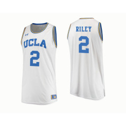 Youth UCLA Bruins #2 Cody Riley Authentic College Basketball Jersey White