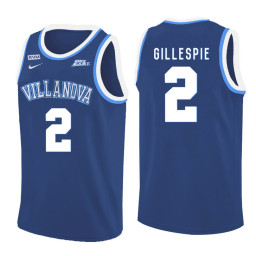 Villanova Wildcats #2 Collin Gillespie Replica College Basketball Jersey Blue