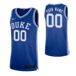 Duke Blue Devils 00 Custom College Basketball Alumni Limited Jersey Royal