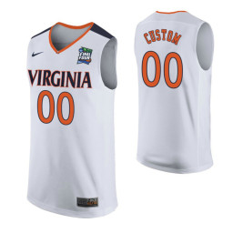 Virginia Cavaliers White 2019 Final Four College Basketball Jersey