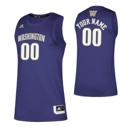 Washington Huskies 00 Custom College Basketball Swingman Jersey Purple