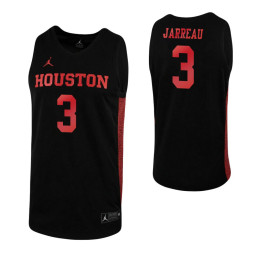 Youth Houston Cougars #3 DeJon Jarreau Black Authentic College Basketball Jersey