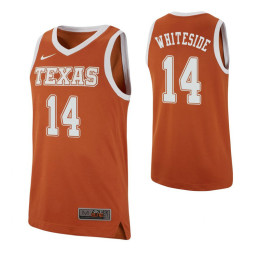 Texas Longhorns #14 Drayton Whiteside Texas Orange Replica College Basketball Jersey