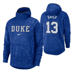 Duke Blue Devils Joey Baker Royal Basketball Spotlight Pullover Hoodie