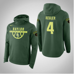 Baylor Bears #4 Mario Kegler Men's Green Elite College Basketball Hoodie