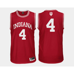 indiana Hoosiers #4 Victor Oladipo Red Road Authentic College Basketball Jersey