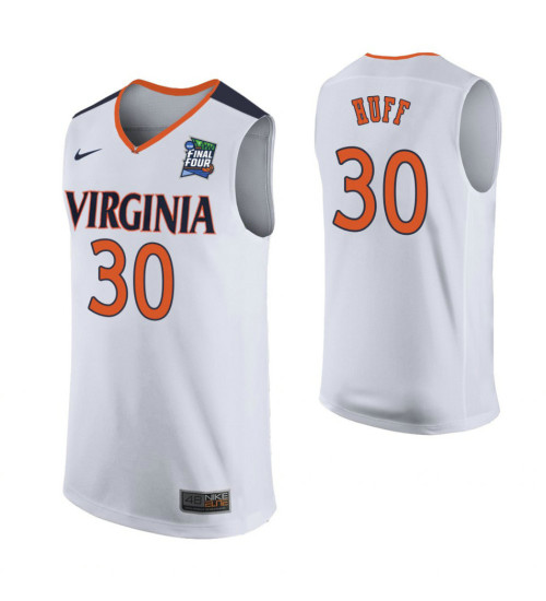 Jay Huff Virginia Cavaliers White 2019 Final Four Authentic College Basketball Jersey