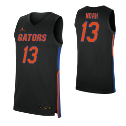 Joakim Noah Authentic College Basketball Jersey Black Florida Gators