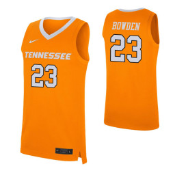 Tennessee Volunteers #23 Jordan Bowden Orange Authentic College Basketball Jersey