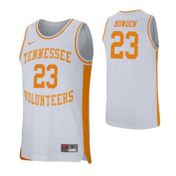 Tennessee Volunteers Jordan Bowden Authentic College Basketball Jersey White