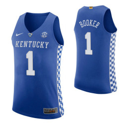Youth Devin Booker Kentucky Wildcats Royal Authentic College Basketball Jersey