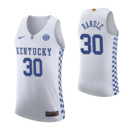 Julius Randle Kentucky Wildcats White Authentic College Basketball Jersey