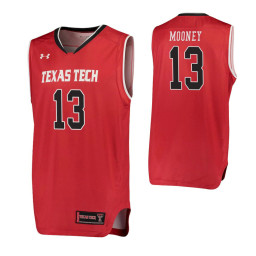 Youth Texas Tech Red Raiders Matt Mooney Performance Replica College Basketball Jersey Red