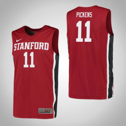 Women's Stanford Cardinal #11 Dorian Pickens Replica College Basketball Jersey Red