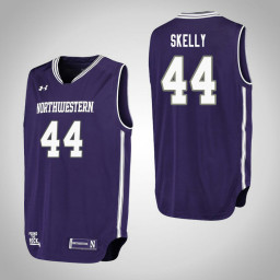 Youth Northwestern Wildcats #44 Gavin Skelly Performance Authentic College Basketball Jersey Purple