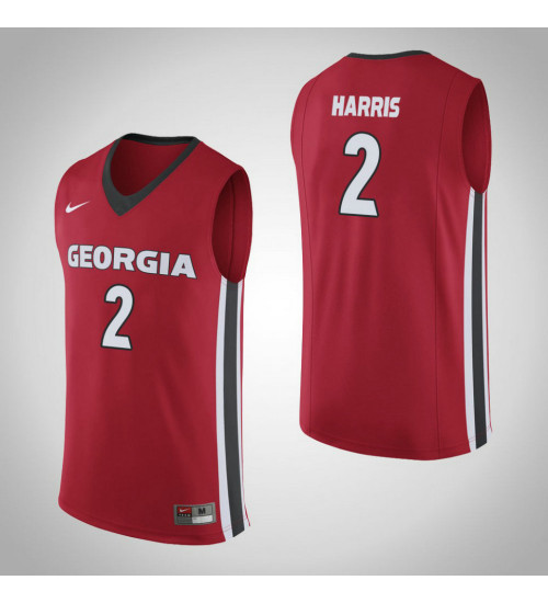 Women's Georgia Bulldogs #2 Jordan Harris Replica College Basketball Jersey Red