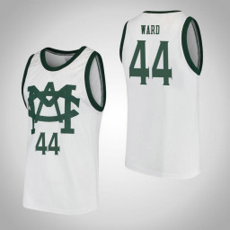Michigan State Spartans #44 Nick Ward Vault MAC Authentic College Basketball Jersey White