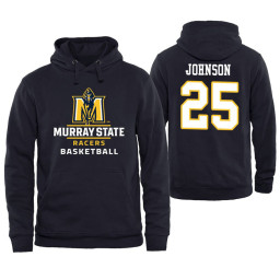 Murray State Racers #25 Jalen Johnson Men's Personalized Navy Hoodie