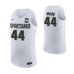 Nick Ward Michigan State Spartans White 2019 Final Four Authentic College Basketball Jersey