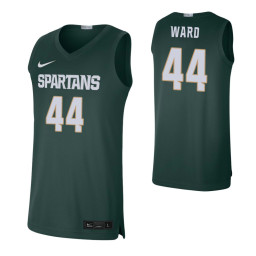 Youth Michigan State Spartans #44 Nick Ward Green Authentic College Basketball Jersey