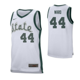 Youth Michigan State Spartans Nick Ward Retro Authentic College Basketball Jersey White