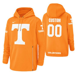 Tennessee Volunteers #00 Custom Men's Orange College Basketball Hoodie