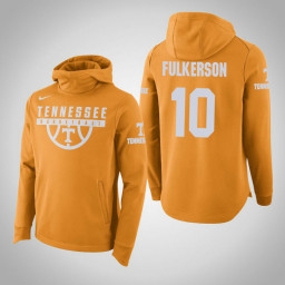 Tennessee Volunteers #10 John Fulkerson Men's Orange College Basketball Hoodie