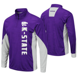 Kansas State Wildcats Purple Bart Windshirt Pullover Jacket