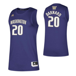 Youth Washington Huskies #20 Quin Barnard Purple Authentic College Basketball Jersey