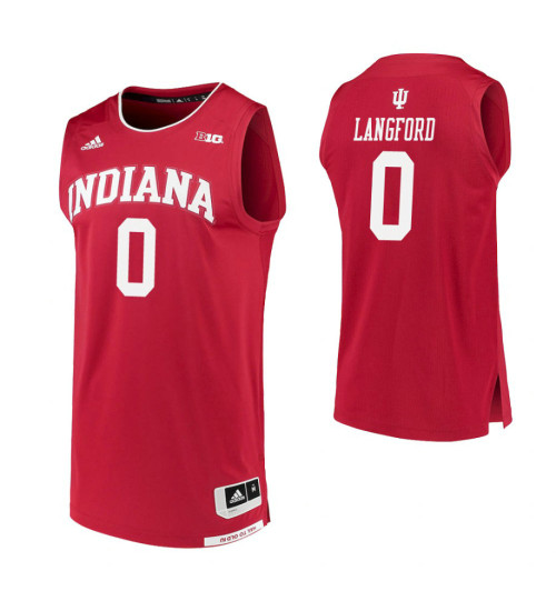 Youth Indiana Hoosiers #0 Romeo Langford Crimson Replica College Basketball Jersey