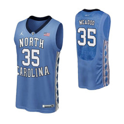 Youth North Carolina Tar Heels #35 Ryan McAdoo Performace Authentic College Basketball Jersey Royal
