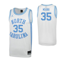 North Carolina Tar Heels Ryan McAdoo Special Authentic College Basketball Jersey White