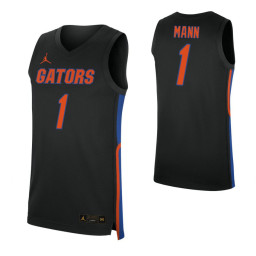 Tre Mann Authentic College Basketball Jersey Black Florida Gators