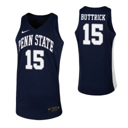 Youth Penn State Nittany Lions #15 Trent Buttrick Navy Replica College Basketball Jersey