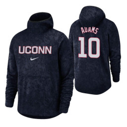 UConn Huskies Brendan Adams Navy Basketball Spotlight Pullover Hoodie
