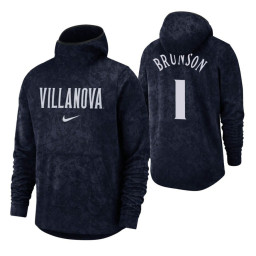 Villanova Wildcats Jalen Brunson Navy Basketball Spotlight Pullover Hoodie