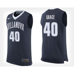 Youth Villanova Wildcats #40 Denny Grace Navy Home Authentic College Basketball Jersey