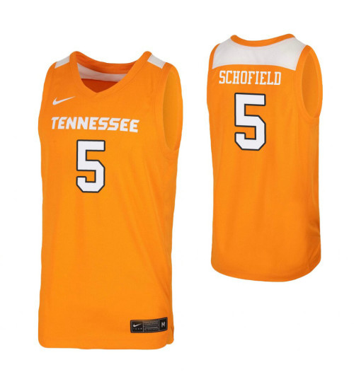 Admiral Schofield Replica College Basketball Jersey Tennessee Orange