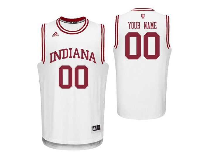 Replica Indiana Hoosiers Custom College Basketball Jersey White